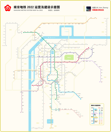 南京地铁新线路图揭示，城市交通枢纽迎来新篇章